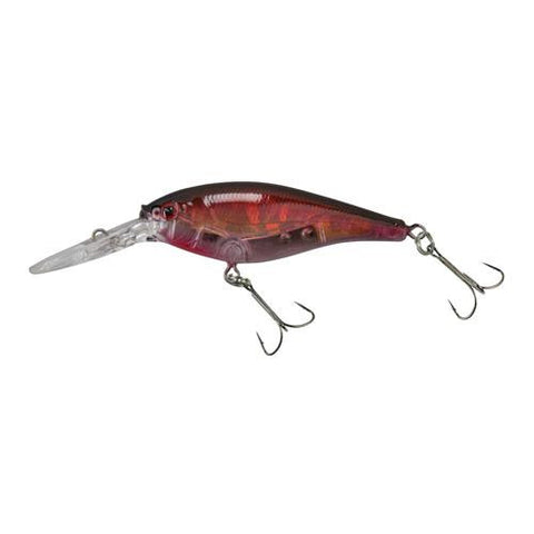 Flicker Shad Pro Flash Hard Bait - 2 3-4" Length, 11'-13' Swimming Depth, 2 Hooks, Flashy Sunset, Per 1