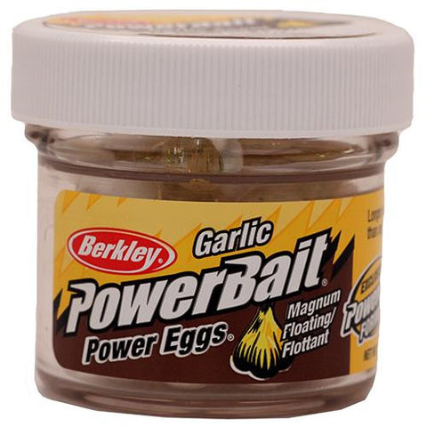 PowerBait Power Clear Eggs Floating Dough Bait, Garlic Scent-Flavor, Chartreuse