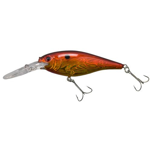 Flicker Shad Pro Slick Hard Bait - 1 1-2" Length, 6'-8' Swimming Depth, 2 Hooks, Slick Sunset, Per 1