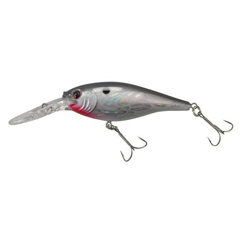 Flicker Shad Pro Slick Hard Bait - 2 1-4" Length, 10'-12' Swimming Depth, 2 Hooks, Slick Mouse, Per 1