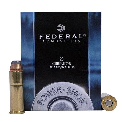 41 Remington Magnum Power-Shok Hunting, 210 Grain, Jacketed Hollow Point, Per 20