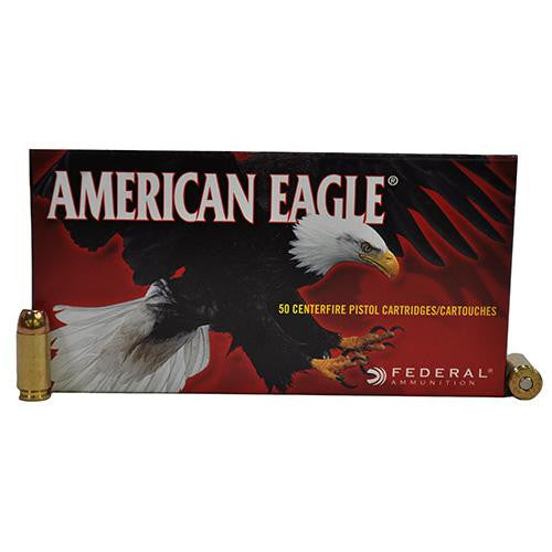 40 Smith & Wesson - American Eagle, 180 Grains, Full Metal Jacket, Per 50