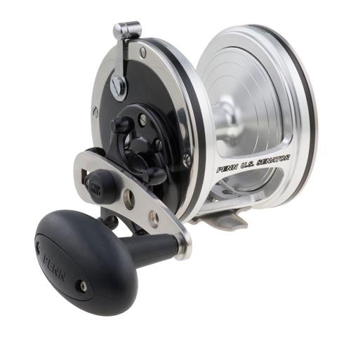 US Senator Conventional Reel - 113W, 4.3:1 Gear Ratio, 34" Line Retrieve, 27 lb Max Drag, Right Hand