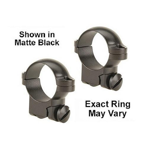 Ruger M77 Extension Ring Mounts - 1" High Matte Black