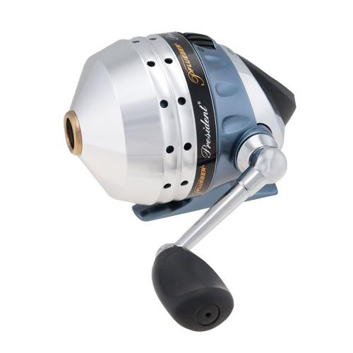 President Spincast Reel - 10 Reel Size, 3.8:1 Gear Ratio, 18 1-2" Retrieve Rate, 5 Bearings, Clam Pack