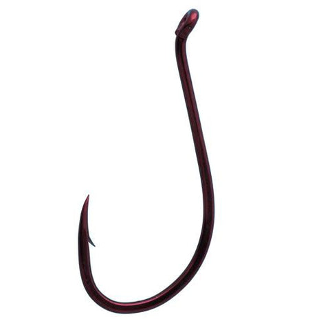 Octopus Hook - Size 14, Red, Per 10