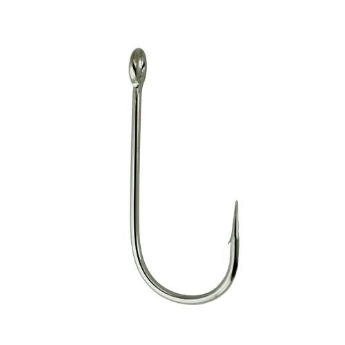 Spinner Bait Trailer Hook - Size 1-0, Nickel, Per 5