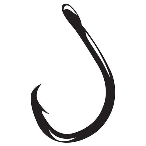 Live Bait Hook, Heavy Duty Circle - Size 5-0, NS Black, Per 6