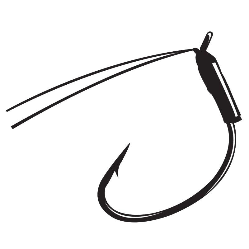 Wicked Wacky Hook - Size 4-0, NS Black, Per 3