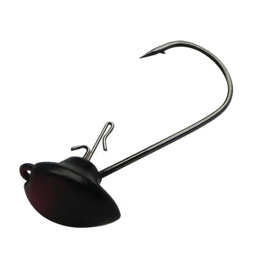 Stand Up Alien Head Hook - Size 3-0, 1-8 oz, NS Black, Per 4