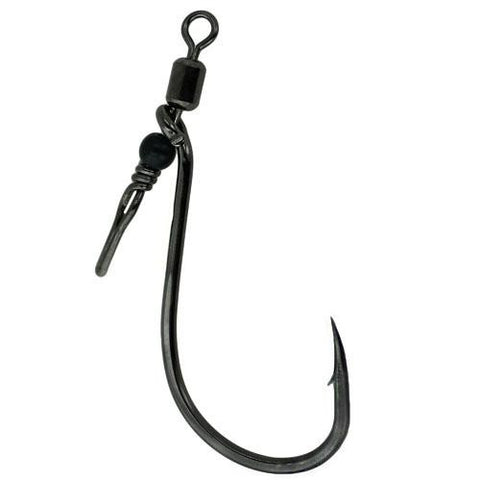 Swivel Shot-Octopus Hook - Size 1, NS Black, Per 3