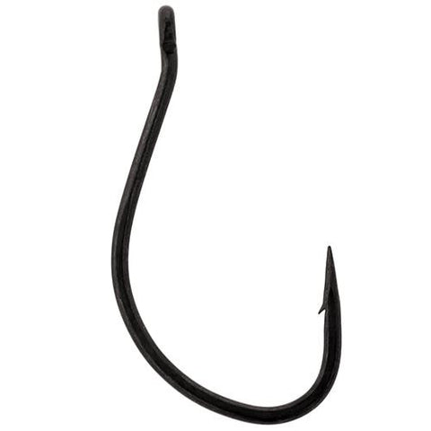 TGW Drop Shot Hook - Size 2, Matte Charcoal, Per 6