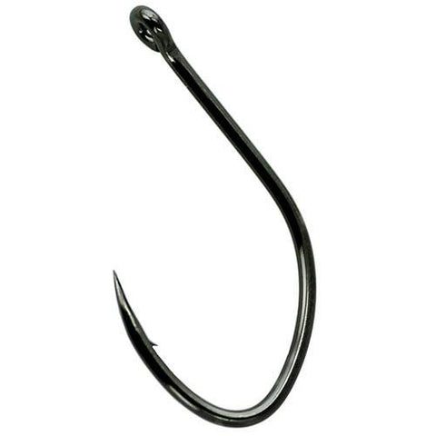 Micro V Gap Hook - Size 12, NS Black, Per 10