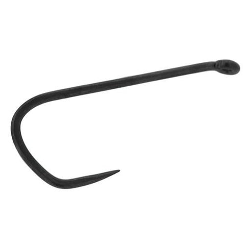 R18-B Fly Hook - Size 12, NS Black, Per 20