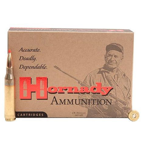 338 Lapua Ammunition by Hornady - 285 Gr A-MAX Match (Per 20)