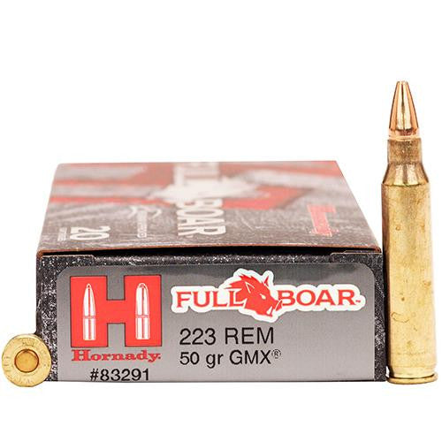 223 Remington - 50 Gr GMX Full Boar (Per 20)