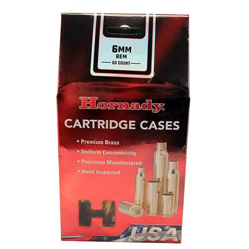 Unprimed Brass - 6mm Remington (Per 50)