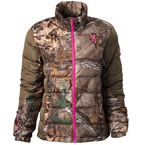 Hell's Belles Blended Down Jacket - Realtree Xtra-Tan, Large