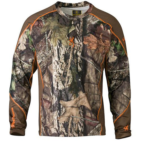 Hell's Canyon Lightweight Base Layer Shirt - Mossy Oak Break-Up Country, X-Large