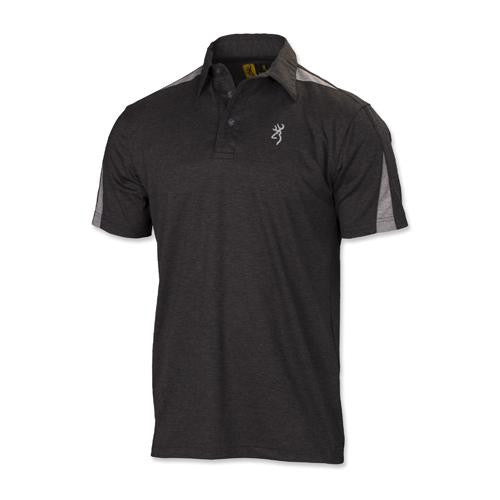 Highline Polo Shirt, Dark Heather - Medium