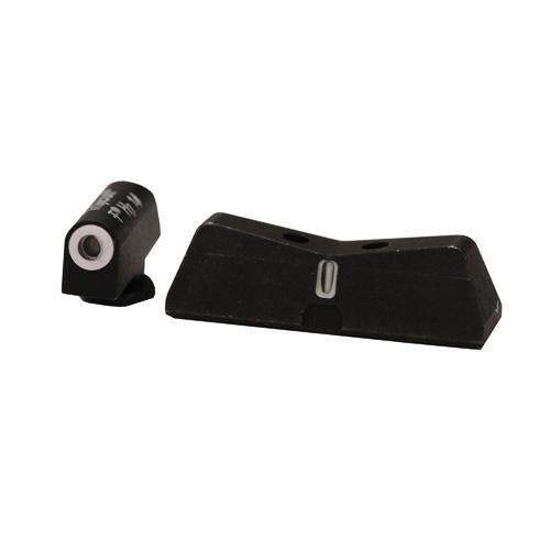 XS Standard Dot Tritium Express Sight Set - Glock Small Frame