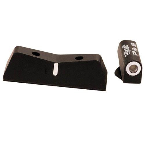 XS Standard Dot Tritium Express Sight Set - Glock Small Frame