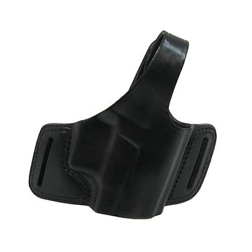 5 Black Widow Leather Holster - Plain Black, Size 23, Right Hand