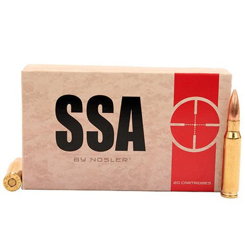 308 Winchester Ammunition - Silver State Armory, 168gr, Custom Competition Hollow Point Boat Tail, Per 20