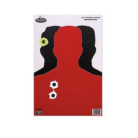 Dirty Bird 12"x18" Silhouette III Target (Per 100)