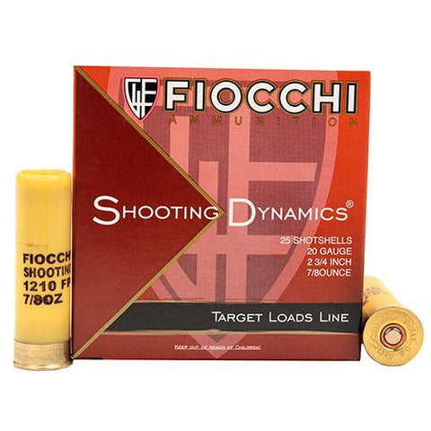 Shooting Dynamics 20 Gauge 2.75" 7-8 oz (Per 25) - Size 7.5