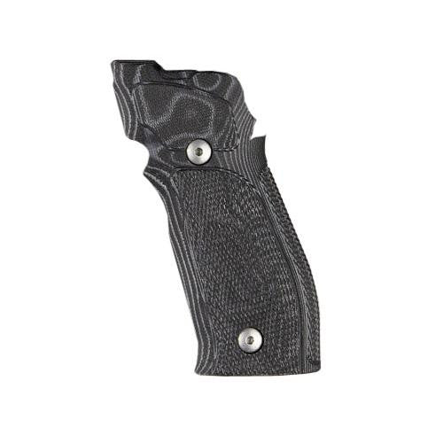 Sig P226 SAO X5-X6 Grips - Checkered G10 G-Mascus Black