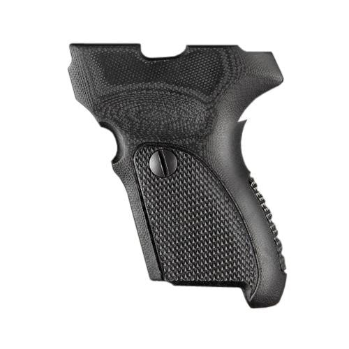 Sig P224 DAK Grips - Checkered G10 Solid Black