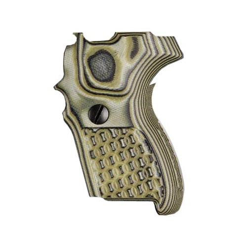 Sig P224 DA-SA Grips - Chain G10 G-Mascus Green