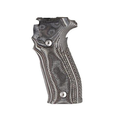 Sig P226 Grips - DA-SA Allround Checkered G10 G-Mascus Black-Gray