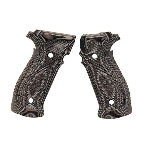 Sig P226 Grips - DA-SA Magrip Pirahna G10 G-Mascus Black-Gray