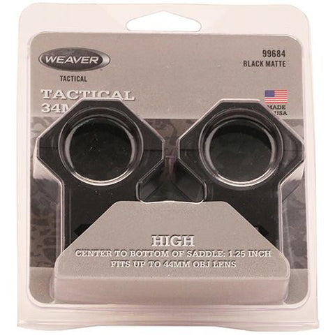 Tactical Ring 6-Hole Picatinny - 34mm High