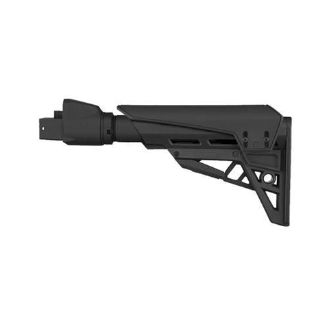 Saiga TactLite Elite Six Position Adjustable Stock - with Scorpion Recoil Pad, Black