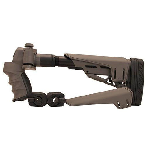 Mossberg-Remington-Winchester, 12 Gauge - TactLite Adj. Side Folding Stock with Scorpion Recoil System, Destroyer Gray