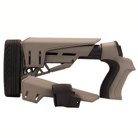 Saiga TactLite Adjustable Stock - with Scorpion Recoil System, Destroyer Gray