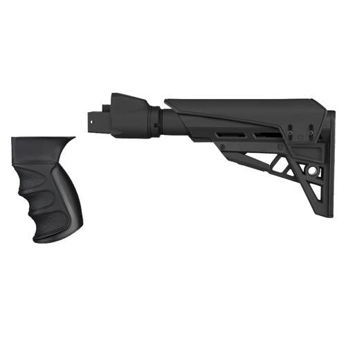 Saiga TactLite Elite Six Position Adjustable Stock - with Scorpion Recoil System, Black