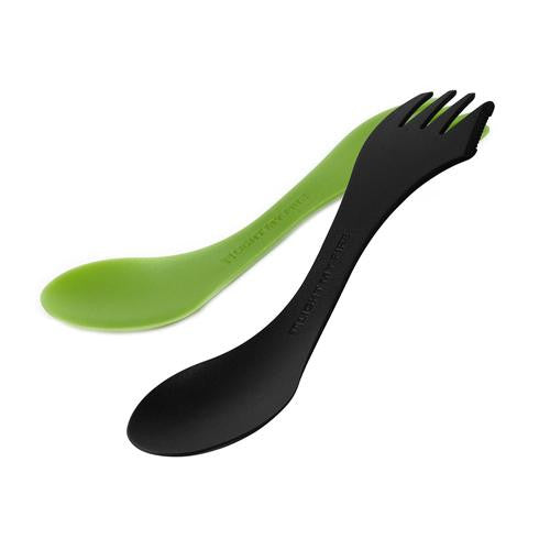 Spork 2 Pack - Black and Green