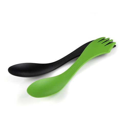 Serving Spork - Green and Black