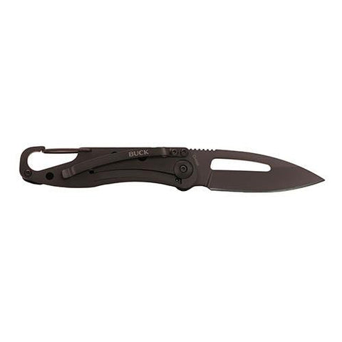 Apex - 2.62" Black Plain Blade, Carbon Fiber Handle, Boxed