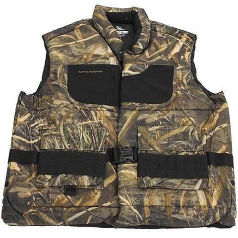 Hunting Vest Adult, Camo - X-Large