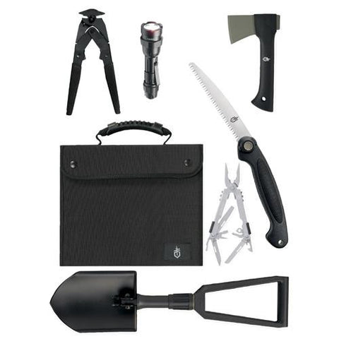 Offroad Survival Kit-SUV Kit, Black Nylon Case