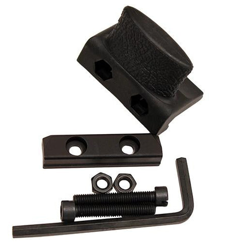 Rail Mounted Thumb Rest - Black