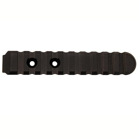 KeyMod Aluminum UMP Picatinny Rail, 2 Mount Holes Black - 10 Slot