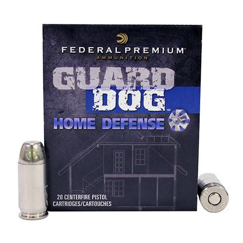 45 Automatic - Premium Guard Dog Home Defense, 165 Grains, Expanding Full Metal Jacket, Per 20