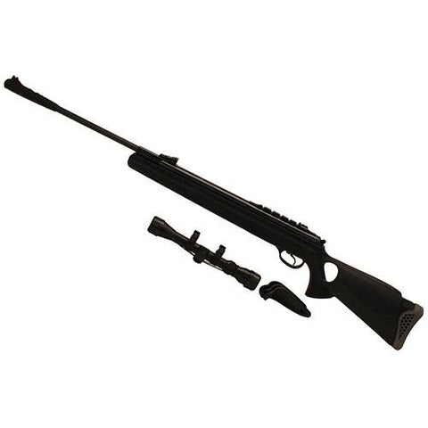 125th Vortex Combo - 22 Caliber with 3-9x32mm Sacope, Black Synthetic Thumbhole Stock