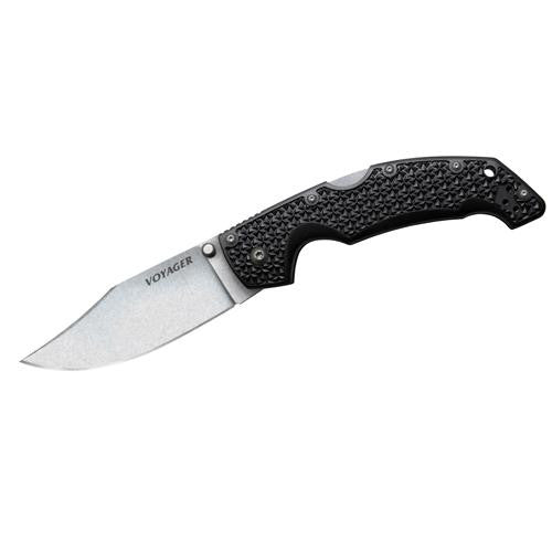 Voyager Knife - Clip Point 4" Plain Edge, BD1 Steel